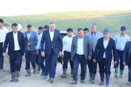 ХАТЛОН: РАВАНДИ БАРҚАРОРСОЗИИ КАНАЛИ ОБРАСОНИ ЁВОН-АБДУРАҲМОНИ ҶОМӢ–ХУРОСОН ЗЕРИ НАЗОРАТИ РОҲБАРИЯТИ ВИЛОЯТ